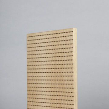 Panneau acoustique pour plafond - LINEAR 16/3(10) - akustik plus Behringen GmbH & Co. KG - pour mur / en bois / en mélaminé