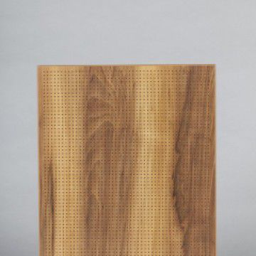Panneau acoustique pour plafond - 6,4/6,4/2,0 - akustik plus Behringen GmbH & Co. KG - pour cloison / MDF / rectangulaire