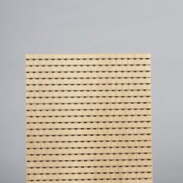 Panneau acoustique pour plafond - LINEAR 10,6/2(8) - akustik plus Behringen GmbH & Co. KG - pour mur / MDF / en mélaminé