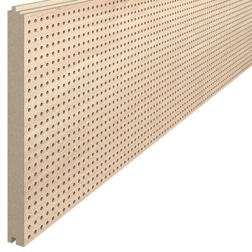 Panneau acoustique pour plafond - SLIMLINE 8/8/3 - akustik plus Behringen GmbH & Co. KG - pour mur / pour cloison / en bois