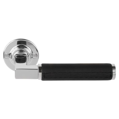 Poignée de porte - TIMELESS 1930XL - Formani - en nickel / en cuir / contemporaine