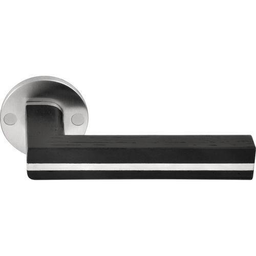 Poignée de porte - TWO PBL22/50 - Formani - en inox / en chêne / contemporaine