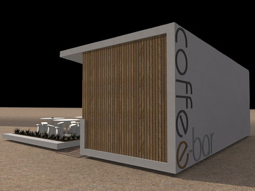 Bâtiment préfabriqué - ILLE Case in legno - temporaire / en bois / écologique