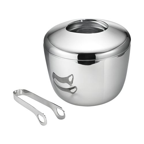 Seau à glace en acier inoxydable poli - SKY - Georg Jensen - à usage domestique