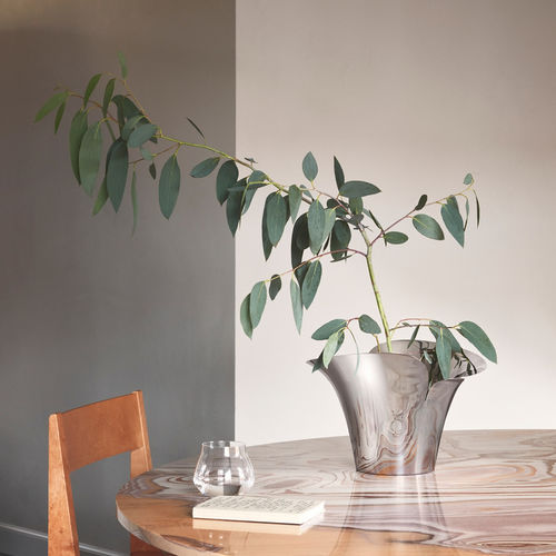 Pot de fleur en acier inoxydable - BLOOM BOTANICA - Georg Jensen - à poser / résidentiel