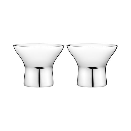 Coquetier en acier inoxydable poli - ALFREDO - Georg Jensen - par Alfredo Häberli / à usage domestique / professionnel