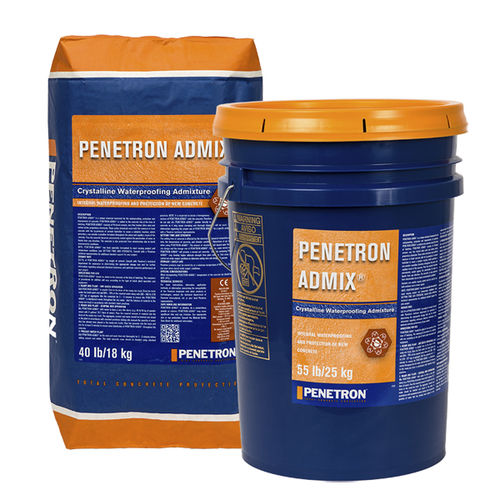 Adjuvant superplastifiant - PENETRON ADMIX - Penetron - retardateur / pour fondation / pour béton