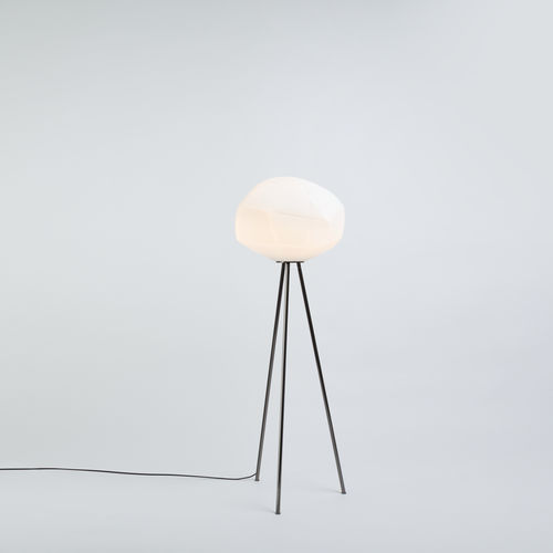 Lampe sur pied - GEMO P - Parachina - en acier / en verre soufflé / contemporaine