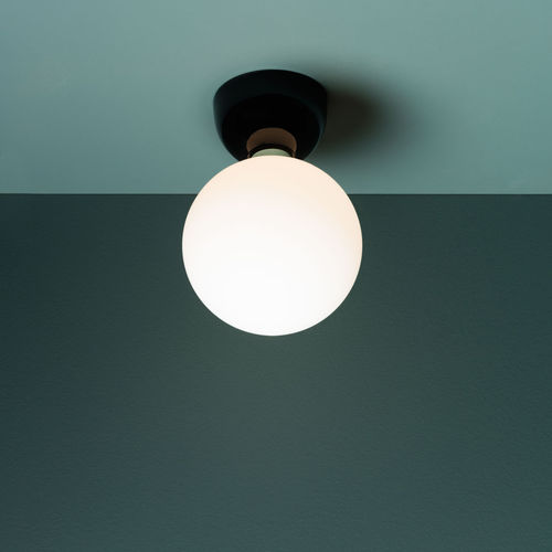 Plafonnier contemporain - ABALLS  - Parachina - rond / en verre soufflé / en céramique
