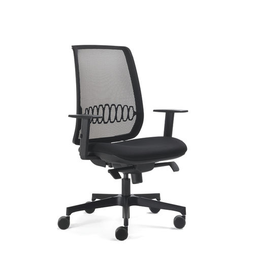 Fauteuil de bureau contemporain - COBRA RETE - Sesta - en résille / en nylon / tapissé