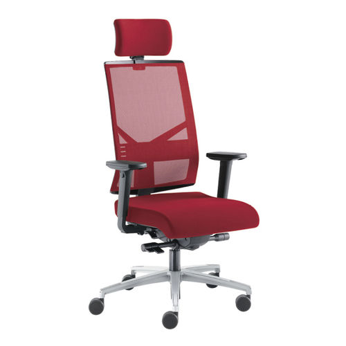 Fauteuil de direction contemporain - SAX RETE - Sesta - en maille / avec repose-tête / tapissé