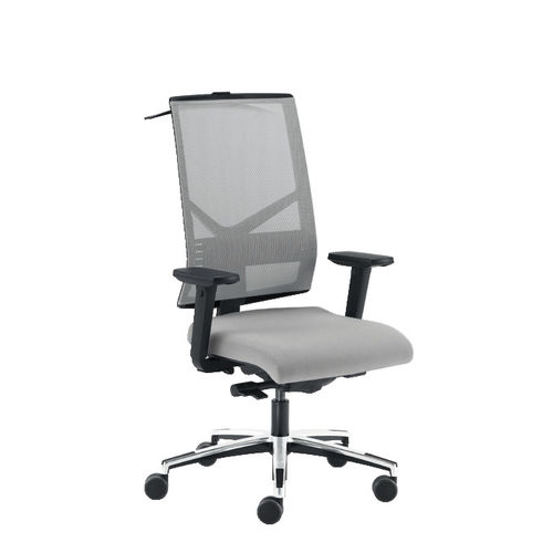 Fauteuil de bureau contemporain - SAX RETE - Sesta - en résille / tapissé / à hauteur réglable