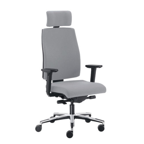 Fauteuil de direction contemporain - SAX 8 - Sesta - en tissu / avec repose-tête / à hauteur réglable