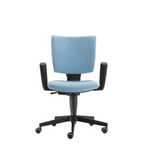 Chaise de travail en tissu - COROLLA - Sesta - piètement étoile / à roulettes / pivotante