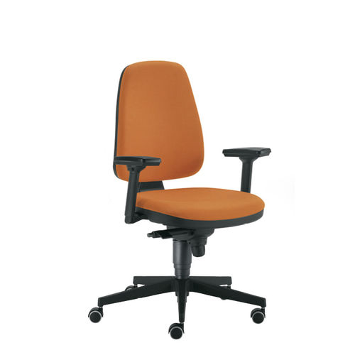 Chaise de travail en tissu - DATTILO GOLF - Sesta - piètement étoile / à roulettes / pivotante