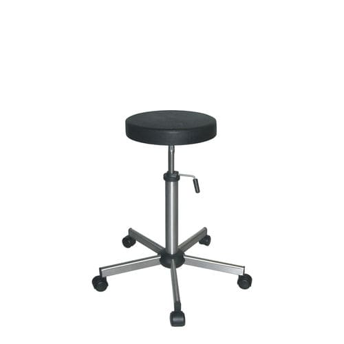 Tabouret de travail pour l'industrie agroalimentaire - Navailles - contemporain / en polyuréthane / avec piètement en acier inoxydable