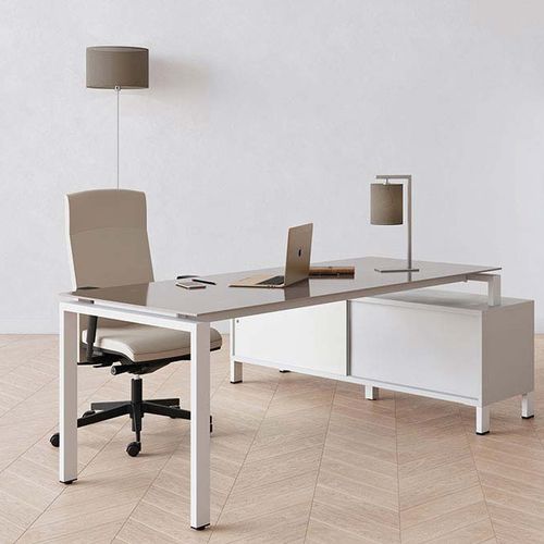 Bureau de direction - RIO - Eol - contemporain / en métal / en mélaminé