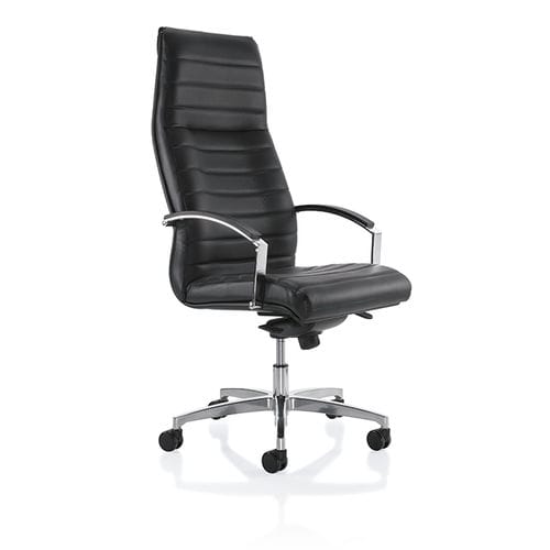 Fauteuil de direction contemporain - MANHATTAN - Eol - en cuir / à dossier haut / tapissé