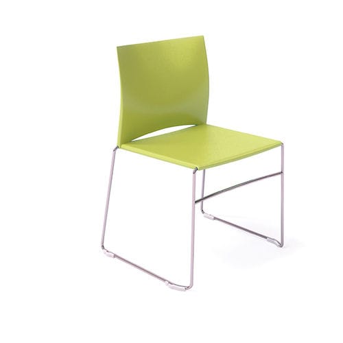 Chaise de conférence contemporaine - FEELY - Eol - d'intérieur / en polypropylène / empilable