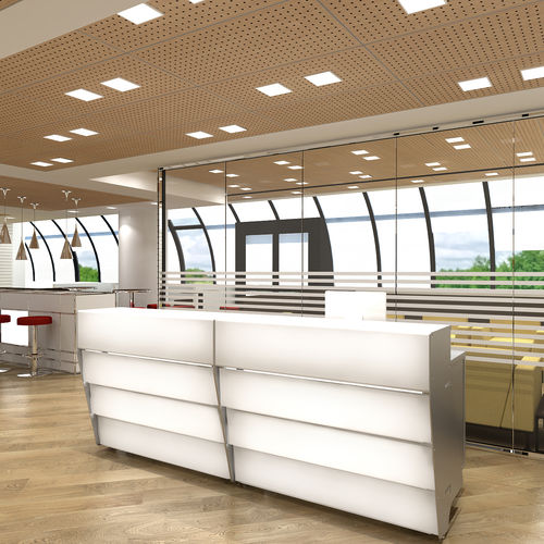 Banque d'accueil modulable - MDSMART - Movidos srl - en inox / en aluminium anodisé / en Plexiglas®
