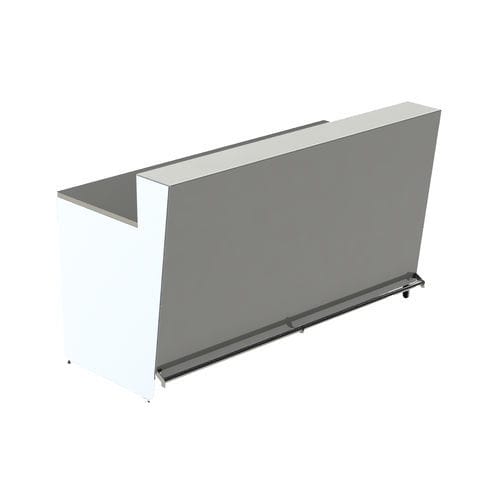 Comptoir de bar - WONDER BAR - Movidos srl - en inox / en aluminium anodisé / en HPL