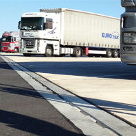 Caniveau à fente - BG-SL PROFILE I-3 - BG Graspointner - en béton fibré / routier / pour aéroport