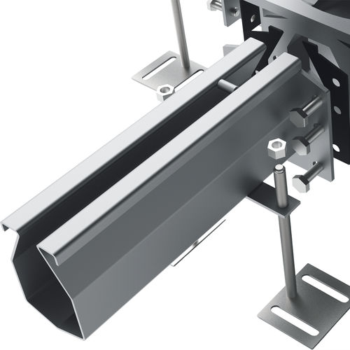 Caniveau à fente - BG OMEGA - BG Graspointner - grille en inox / pour bâtiment tertiaire / de sol