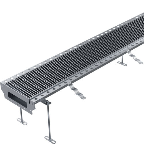 Caniveau à grille - BG SIGMA - BG Graspointner - en acier inox / pour parking