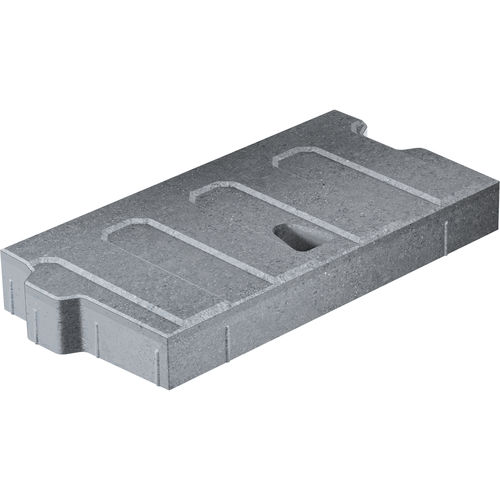 Dalle de plancher en béton armé - LEFIX SHOULDER - BG Graspointner - pour passage à niveau