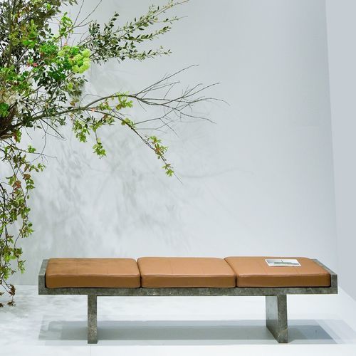 Banc contemporain - EVER - KREOO - en marbre / sans dossier / sans accoudoirs