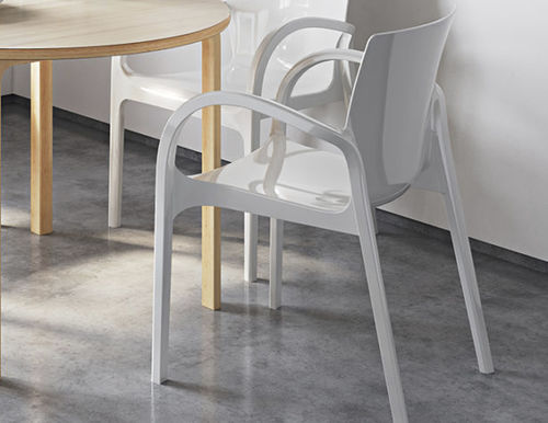 Chaise contemporaine - XEON - Pineapple - d'extérieur / d'intérieur / en plastique