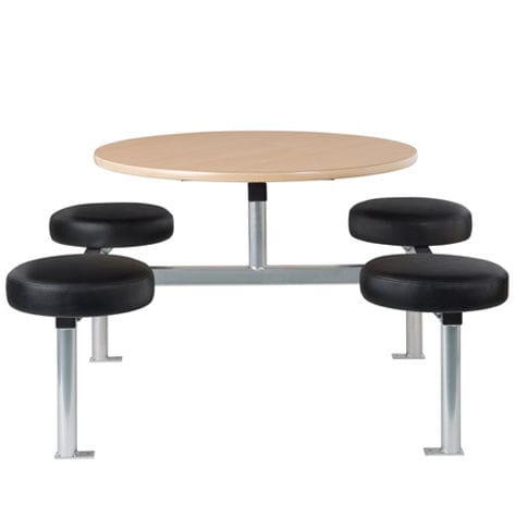 Ensemble table et chaises contemporain - OPUS - Pineapple - en métal / stratifié / tapissé