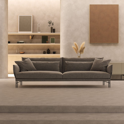 Canapé contemporain - MAJESTIC - Omelette Editions - en tissu / modulable / d'angle