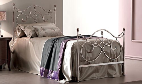 Lit simple - ARTÙ - Corte Zari - classique / avec tête de lit / en tissu