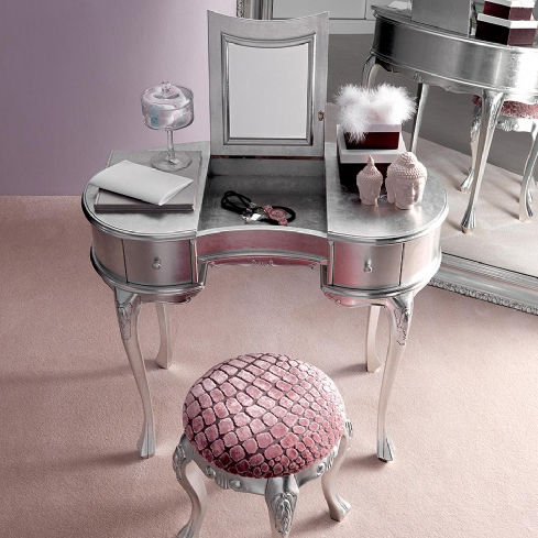 Coiffeuse de style - GEMMA - Corte Zari - en MDF / en hêtre