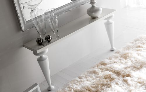 Console classique - ORIONE - Corte Zari - en marbre / rectangulaire / résidentielle
