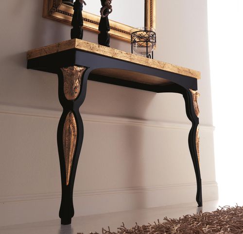 Console classique - ERIKA - Corte Zari - en bois / en fer / en marbre