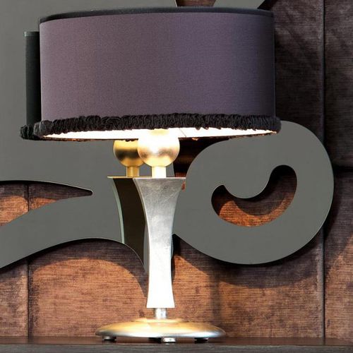 Lampe de table - GINGER-ROLL LAMPS - Corte Zari - en tissu / en PVC / contemporaine