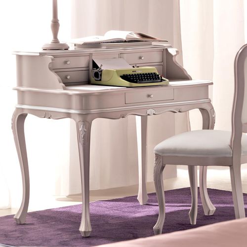 Meuble secrétaire de style - GIUSY - Corte Zari - en MDF / en hêtre / avec rangement intégré