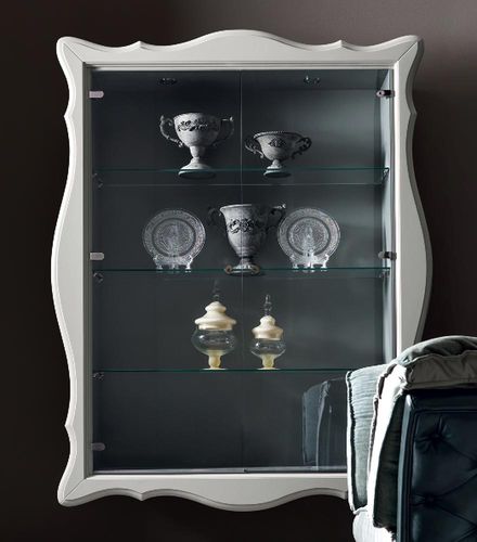 Vitrine classique - ALICE - Corte Zari - murale / en chêne / en peuplier