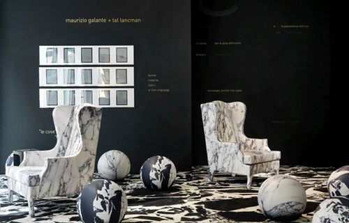 Fauteuil de style - LOUIS XV GOES TO SPARTA - Baleri Italia - en soie / à oreilles / bergère