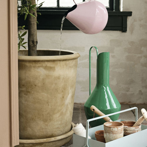 Vase contemporain - ROSARIO  - broste - en fer / en métal émaillé / de table