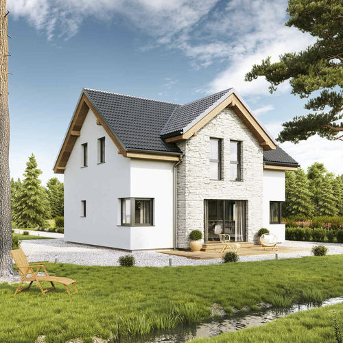 Maison type - FAMILY EMOTION - Vario Haus - écologique / modulaire / contemporaine