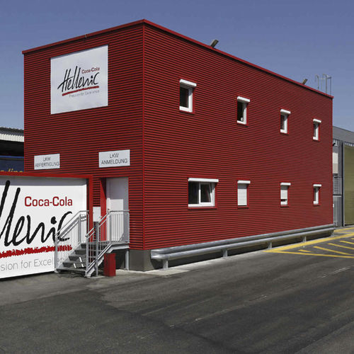 Bâtiment préfabriqué - NIEDRIGENERGIE BÜROGEBÄUDE COCA COLA - Vario Haus - modulaire / conteneur / en acier