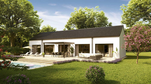 Maison préfabriquée - AVANT - Vario Haus - type bungalow / à économie d'énergie / modulaire