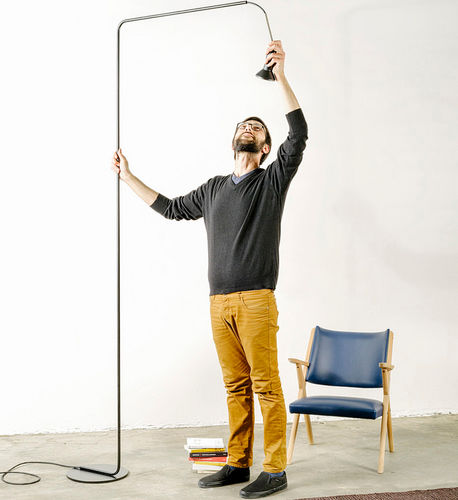 Lampe sur pied - ESSENZA - Marco Ripa - en fer / contemporaine / d'intérieur