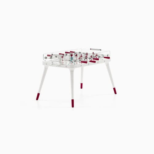 Babyfoot contemporain - 90° Minuto FIFA World Cup Qatar 2022™ - Teckell - résidentiel / professionnel / en acier inoxydable poli