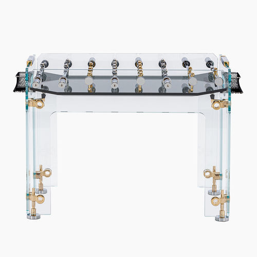 Babyfoot contemporain - Cristallino Gold - Teckell - résidentiel / professionnel / en aluminium