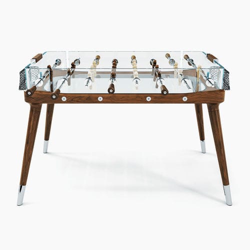 Babyfoot contemporain - 90° Minuto Classic - Teckell - résidentiel / professionnel / en acier inoxydable poli