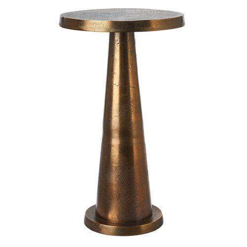 Table d'appoint contemporaine - TOOT ANTIQUE HIGH - Pols Potten - en métal / ronde / résidentielle